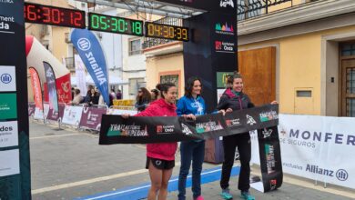 la pollencina Àngels Llobera al trail refugis de pedra