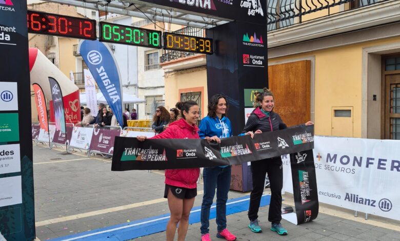 la pollencina Àngels Llobera al trail refugis de pedra