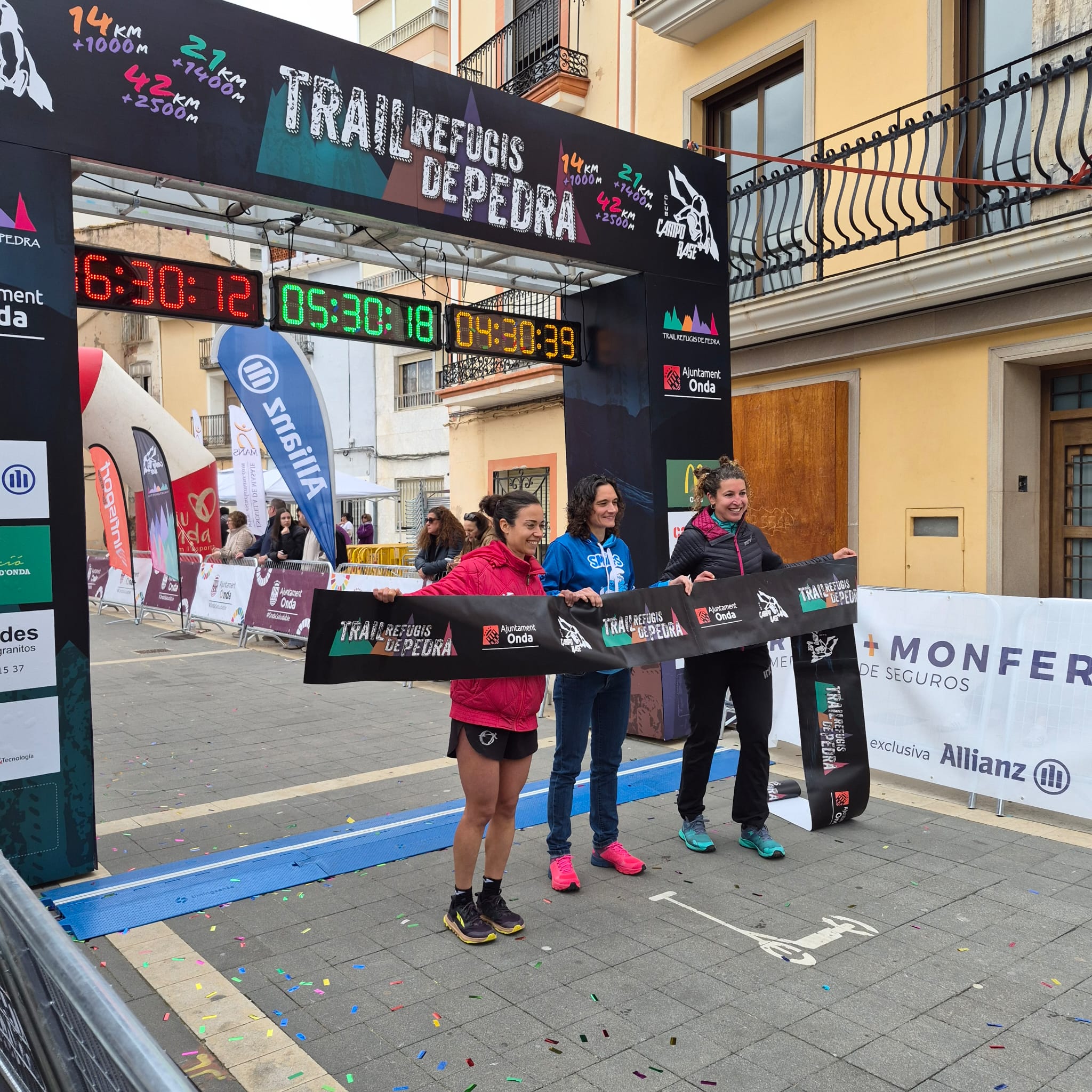 la pollencina Àngels Llobera al trail refugis de pedra