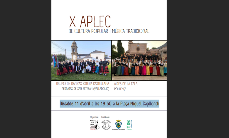 Cartell aplec cultura popular 2026