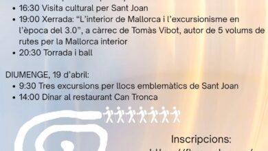 Cartell VII Arreplegada Excursionista de Mallorca a Sant Joan