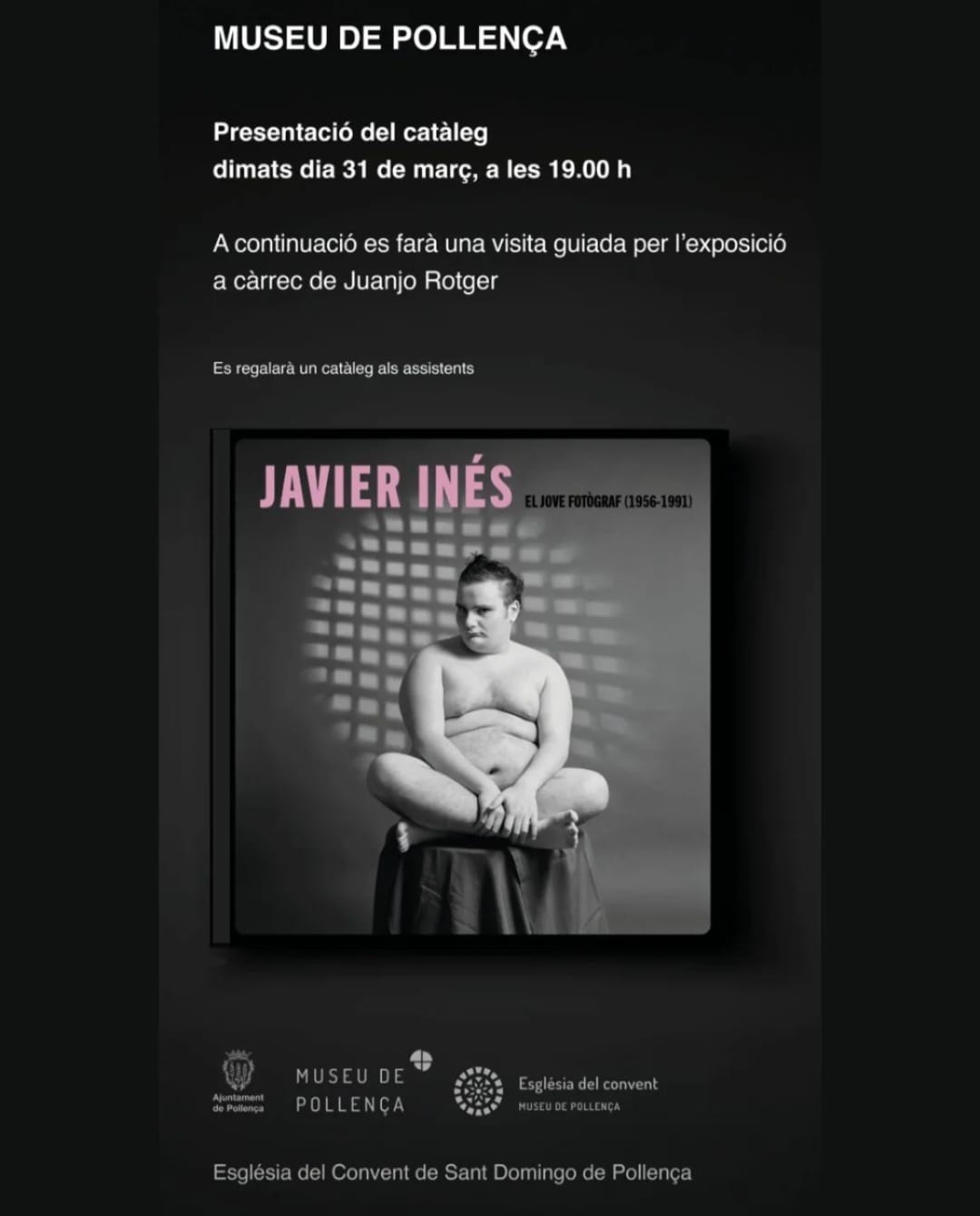 Portada catàleg Javier Inés fotògraf Pollença