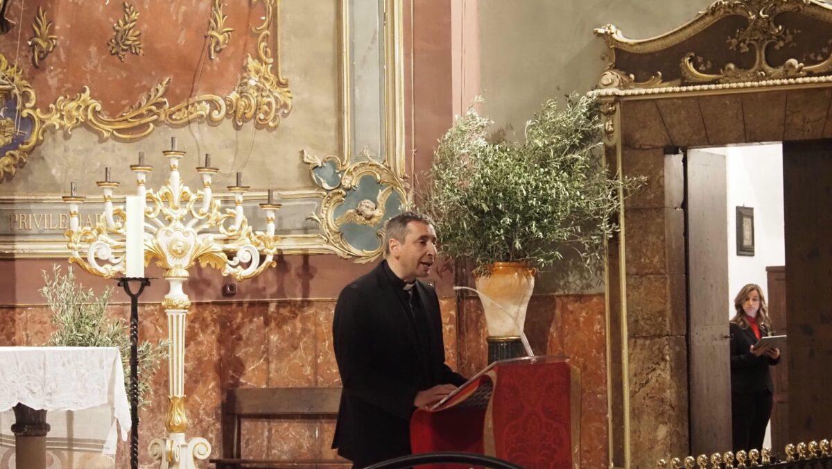 Vicenç Miró va dir el pregó de Setmana Santa a Pollença