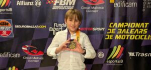 Lluc Martorell campió trial iniciació 80cc Gala FBM 2025.