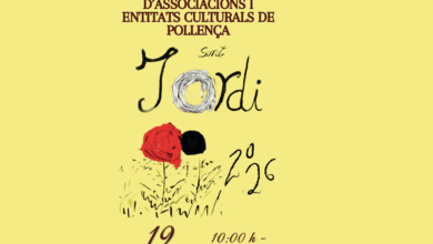 cartell de la jornada d'associacions i entitats locals de pollença 2026