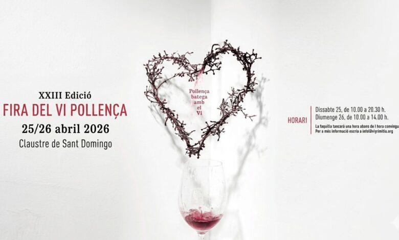 adaptació del cartell de la fira del vi 2026