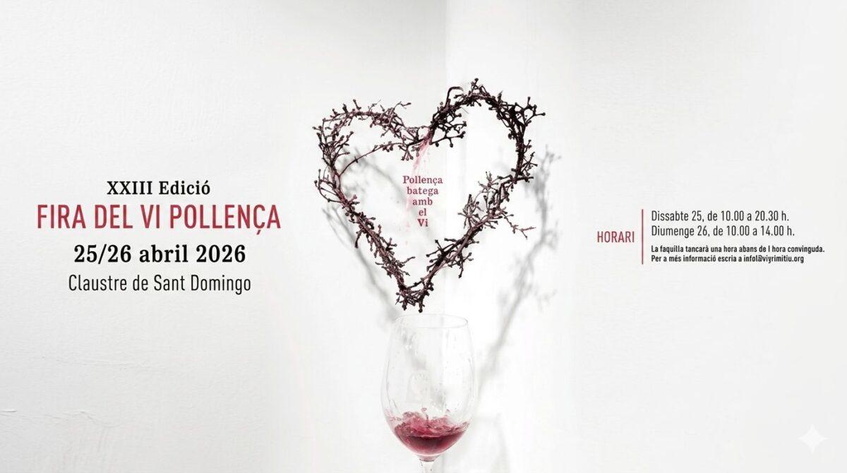 adaptació del cartell de la fira del vi 2026