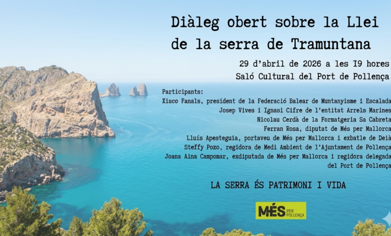 cartell serra de tramuntana adaptat a format horitzontal