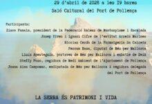 cartell del diàleg obert de la llei de la serra de tramuntana