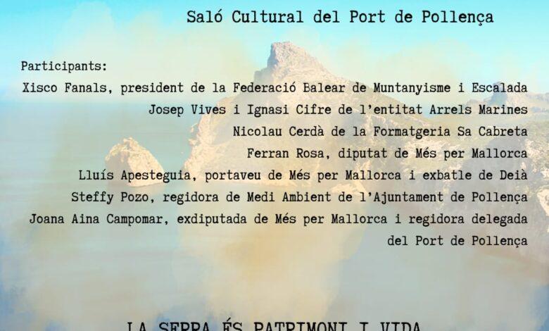 cartell del diàleg obert de la llei de la serra de tramuntana