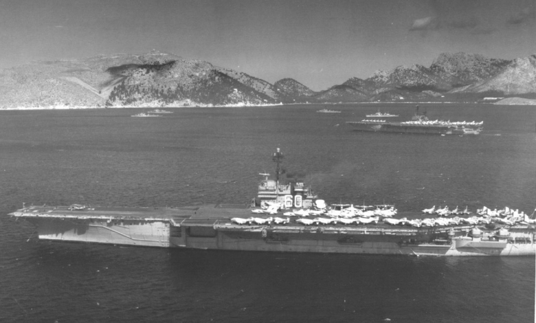 foto antiga portavions foto cedida per christian mir per a punt informatiu