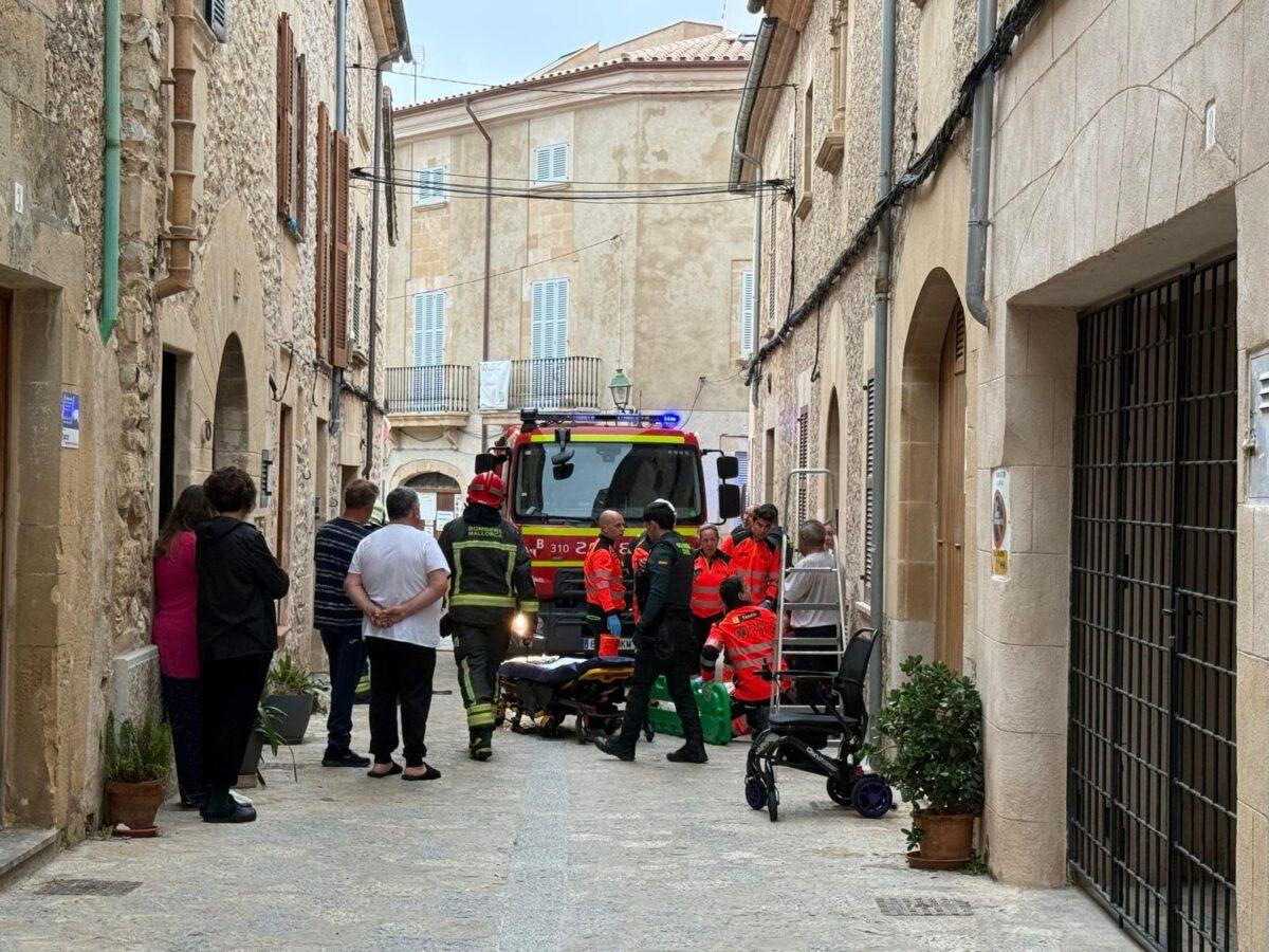 Incendi carrer Mallorca