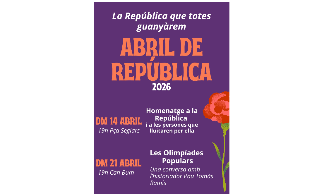 cartell abril de república