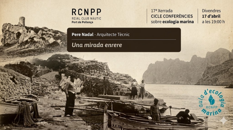 adaptació del cartell de la conferència una mirada enrere de pere nadal al RCNPP