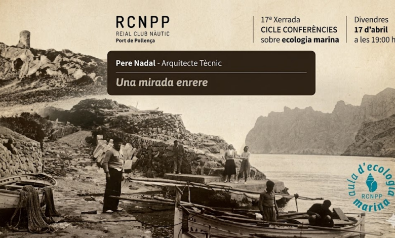 adaptació del cartell de la conferència una mirada enrere de pere nadal al RCNPP