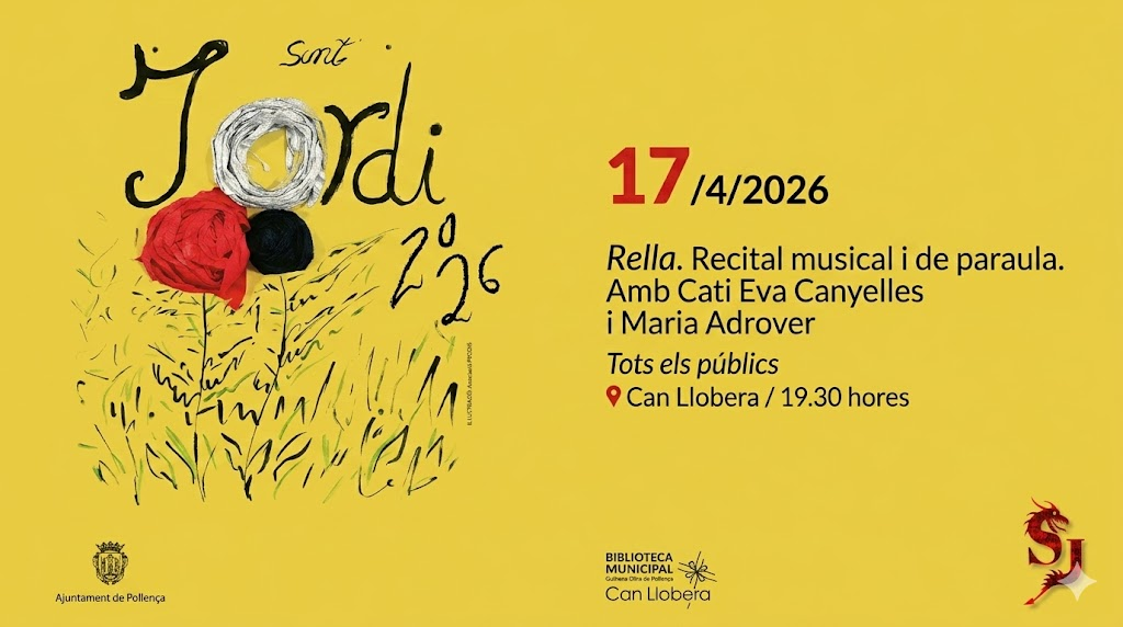 cartell de rella sant jordi 2026