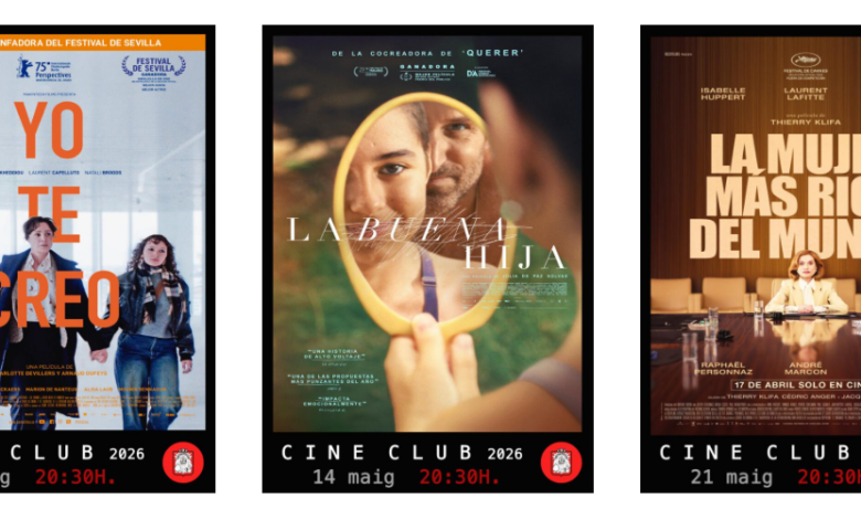 cartells cinema club maig