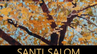 cartell de l'exposició de santi salom
