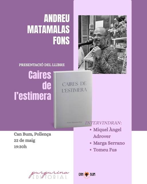 cartell presentació poemari andreu matamalas