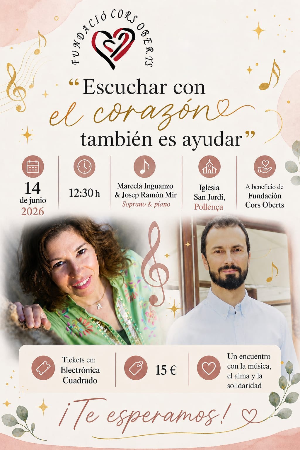 cartell concert iguanzo i ramón per a fco a sant jordi
