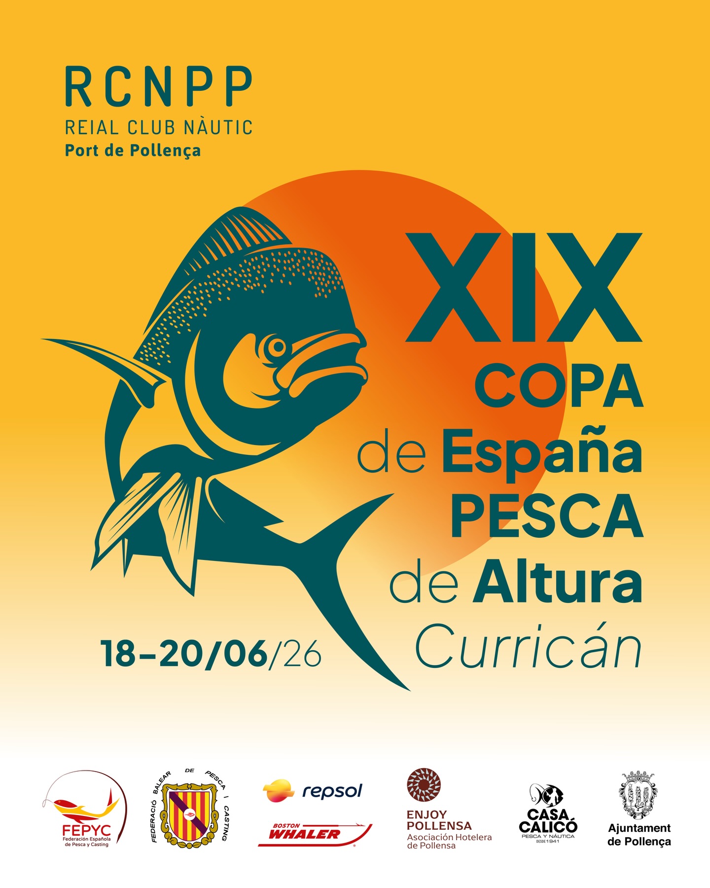 cartell copa d'espanya de pesca d'altura rcnpp