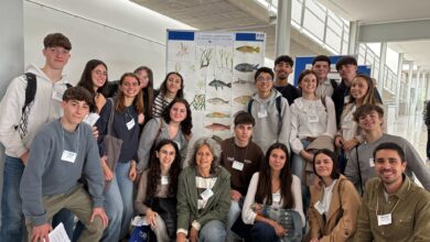 Alumnat de 1r de batxillerat de tècniques experimentals al congrés SeCosta