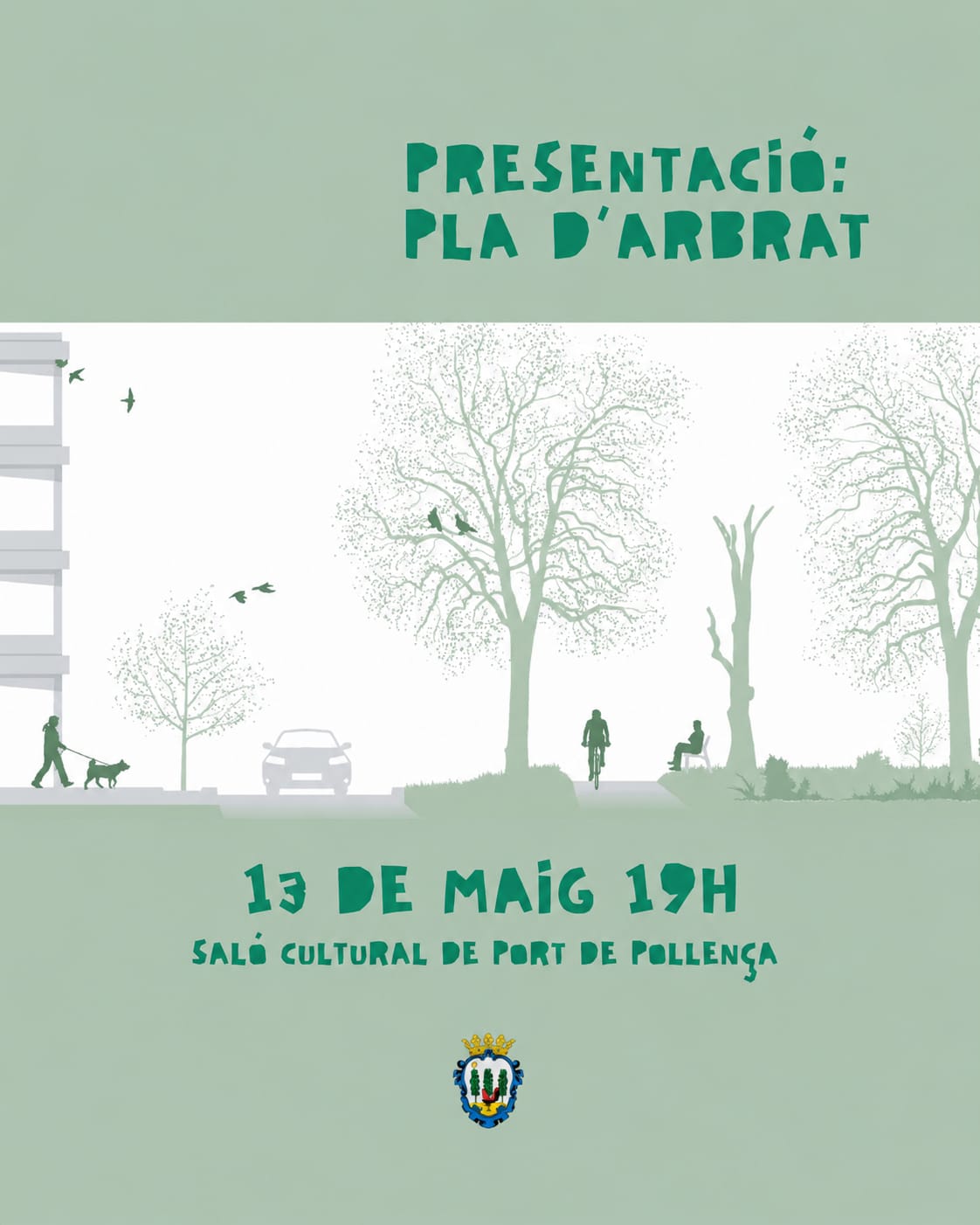 cartell presentació pla d'arbrat