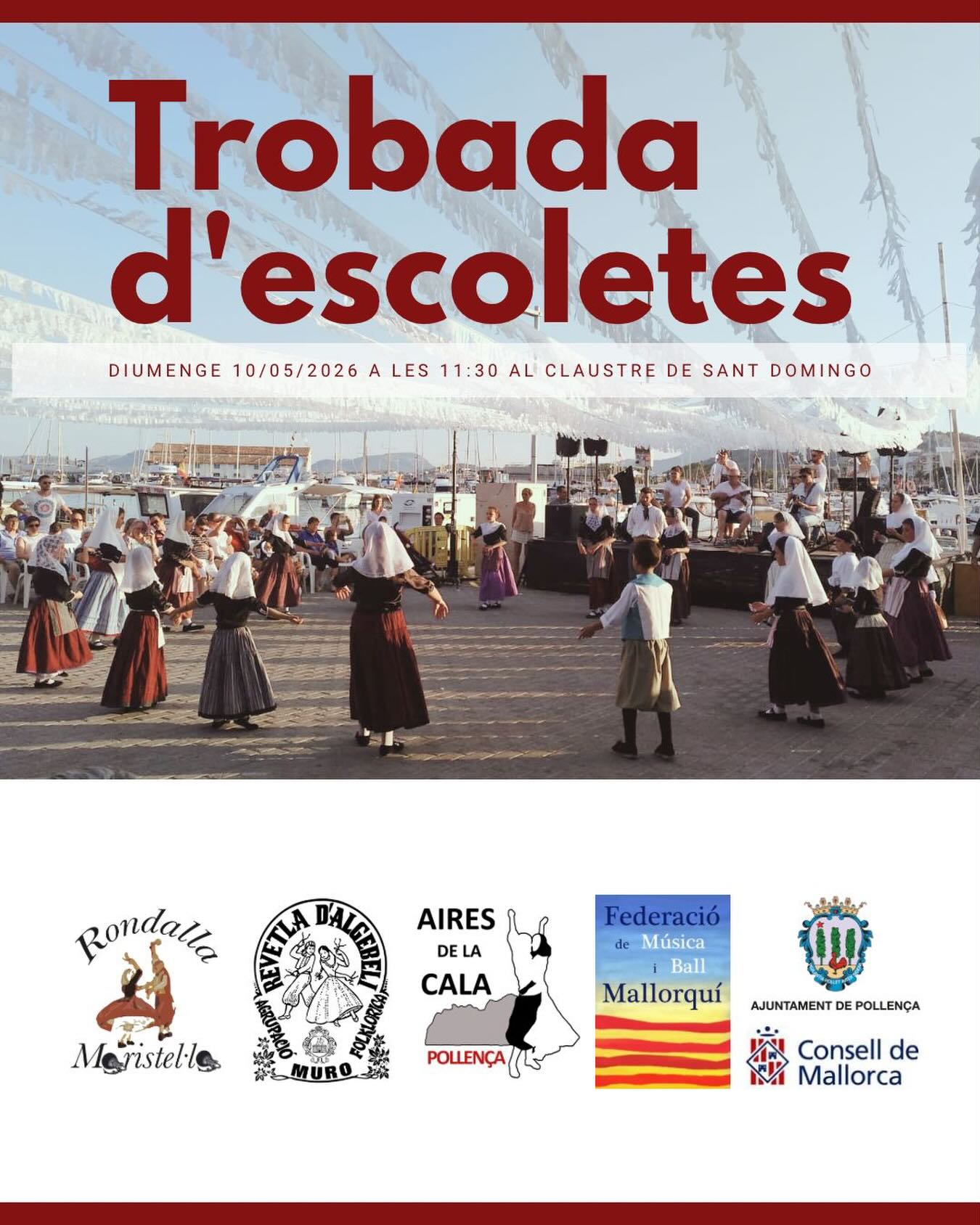 cartell trobada d'escoletes